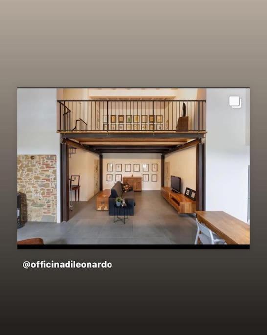 Loft Officina Di Leonardo Nel Centro Di Vinci Exterior foto